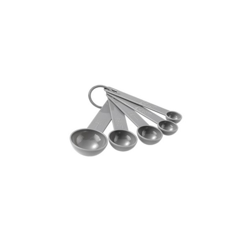 Picture of Manufacturer Wholesale High-Quality Plastic Handle Baking Measuring Cup Measuring Spoon Set 10-Piece Plastic Measuring Spoon Baking Tools