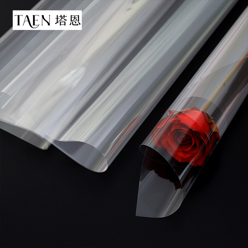 Transparent Cellophane, High-transparency Dust-proof Bouquet Base, Water-retaining Paper, Flower Wrapping Paper, Floral Flower Shop Packaging Materials