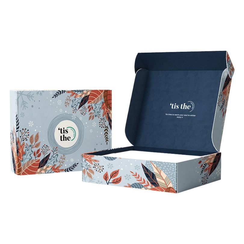 Universal packaging carton gift box customized color corrugated paper aircraft box customized portable carton color box