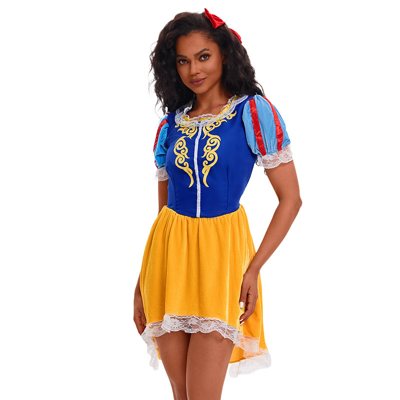 Picture of 2025 new fairy tale cos snow white costume drama dance stage costume role-playing costume