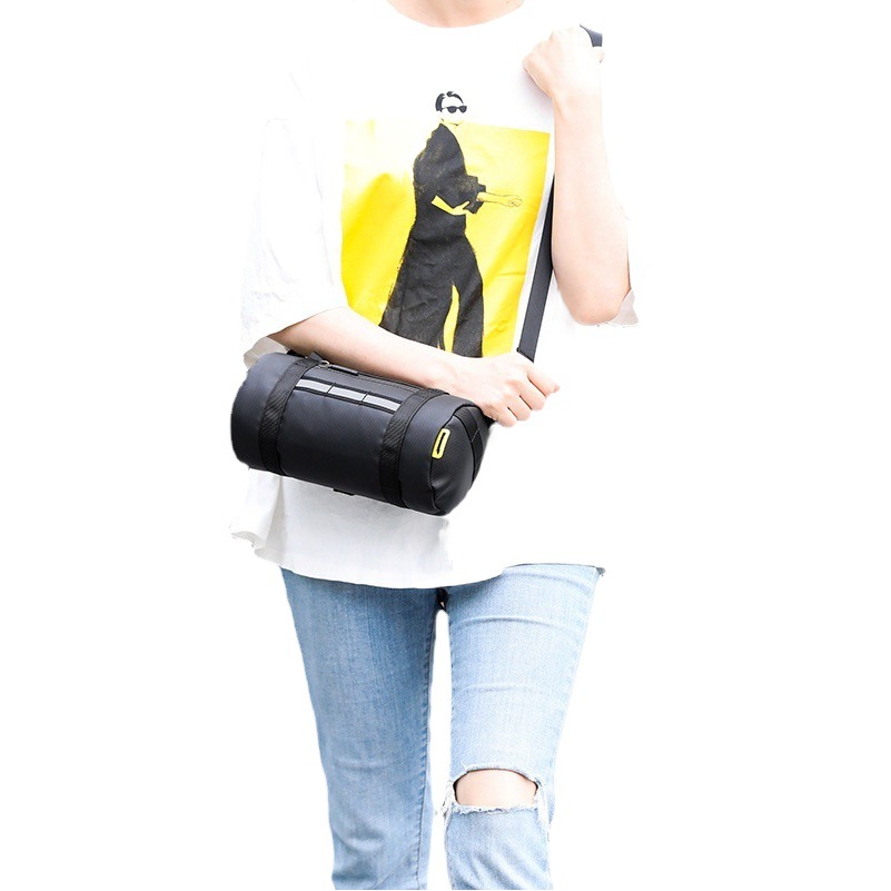 Rhinowalk/Rhino stroll outdoor cycling bag tri-color cylinder front bag multi-purpose handlebar bag