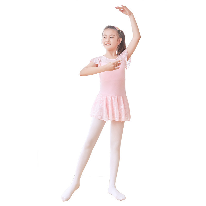 Picture of Dance socks wholesale spring and summer thin high elastic children's bottoming pants ballet white velvet 80d pantyhose