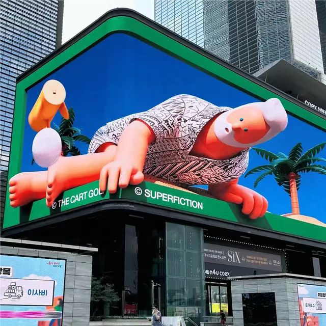 Led Display Displayscreen Stadium Naked Eye 3D Advertising Screen P2.5 Waterproof Outdoor Led Display