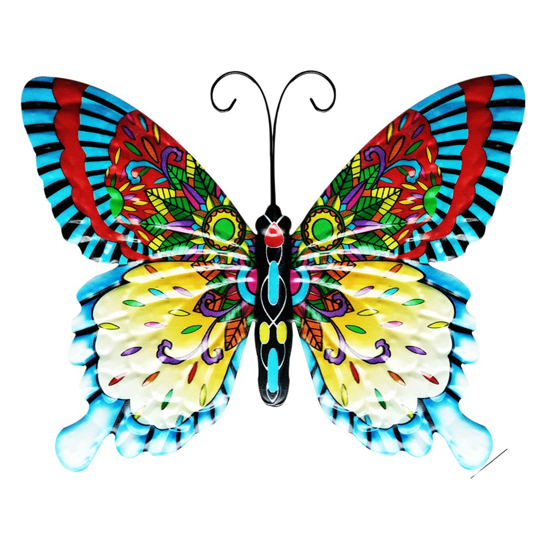 2021 New Butterfly Wall Hanging New Arrival Home Craft Gifts Wall Decorations Iron Pendant Decorations Indoor and Outdoor
