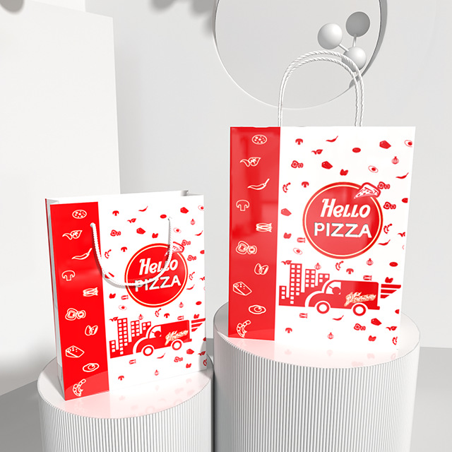 Custom tote bag Kraft paper bag gift bag gift bag paper bag wholesale printed take-out packing bag garment bag