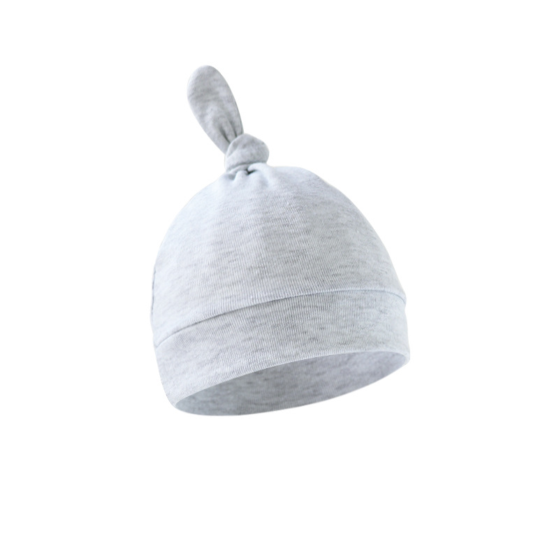 Picture of 2023 foreign trade baby pacifier hat single layer baby chirp hat baby tail hat children pullover hat