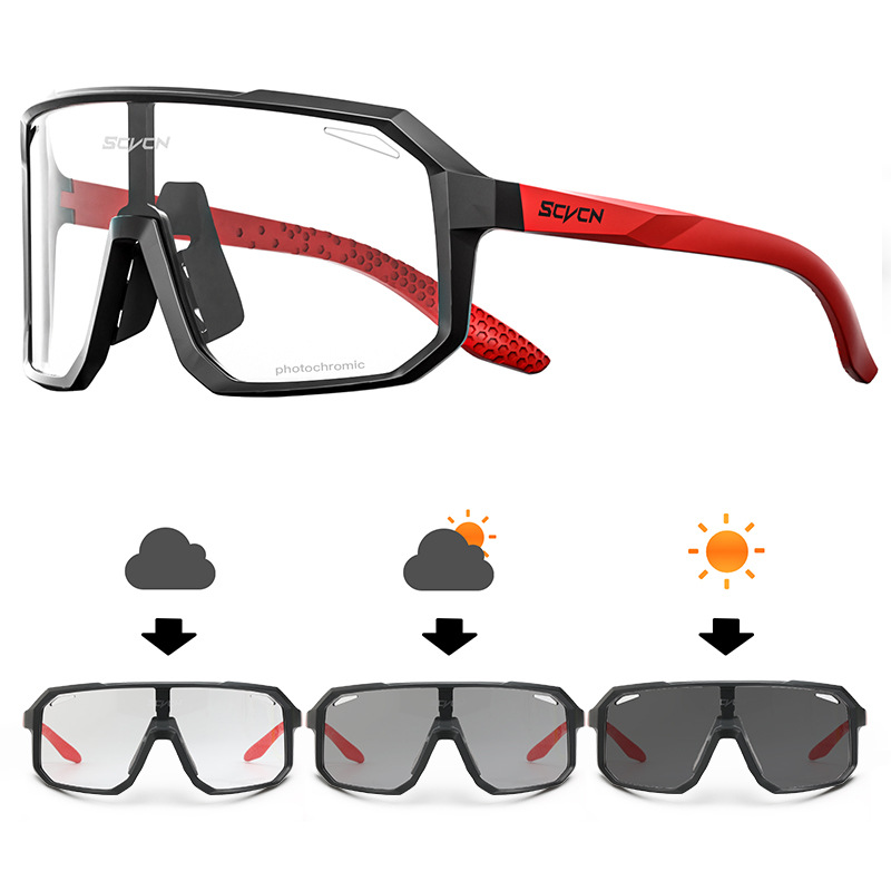 Picture of Cross-border new SCVCN color-changing riding glasses day and night dual-use night vision goggles bicycle manufacturers wholesale