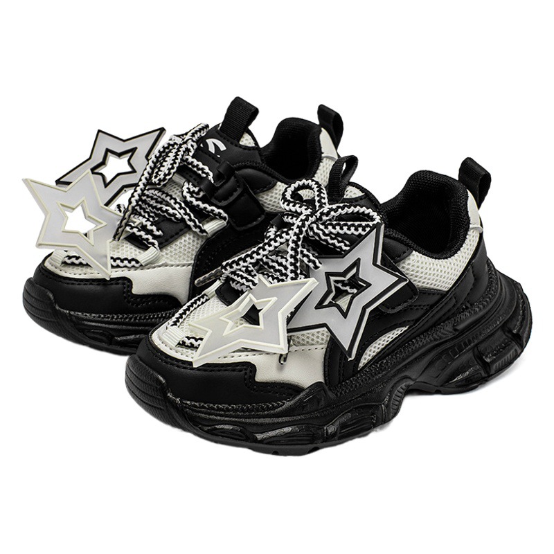 Habib net spring girls casual shoes double net boys hook and loop easy to wear and take off sneaker a generation of hair