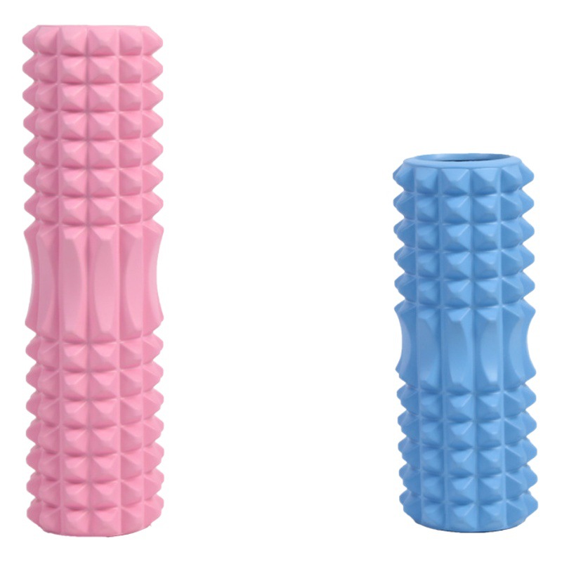 Foam Roller Yoga Fitness Body Shaping 45cm Two-In-One Mace Eva Massage Muscle Relaxation Fitness Stretcher