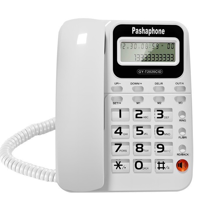 Picture of Caller ID Handsfree Telephone Landline Home Fixed Telephone Office Business Hotel Telephone