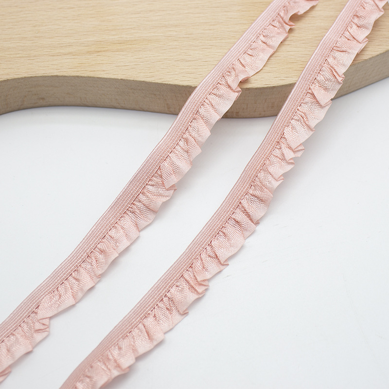 Picture of Bluebird 15mm Unilateral Auricularia Lace Ribbon Wrinkled Wrinkled Strap Ruffled Elaine Belt Baby Clothes Pet Clothes