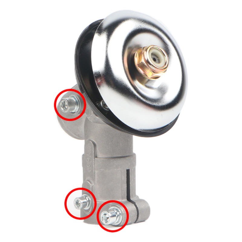 Lawn mower working head universal lawn mower gear box 26 tube 28 tube 9 tooth single ear brush cutter accessories