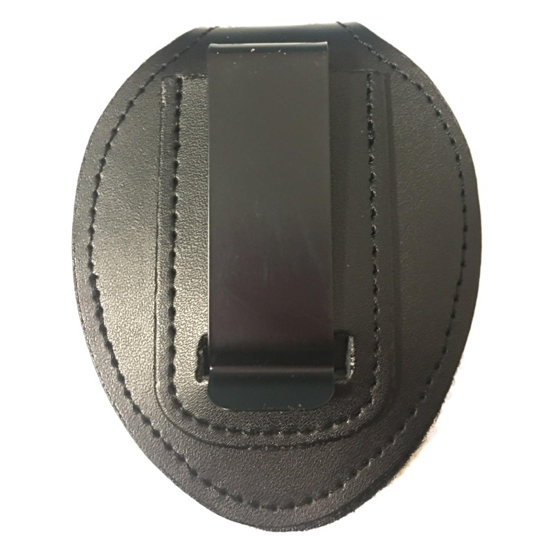 Source Development Factory Supports One-Piece Retail-Sold Cowhide Badge Leather Case Clip Does Not Include Metal Badge