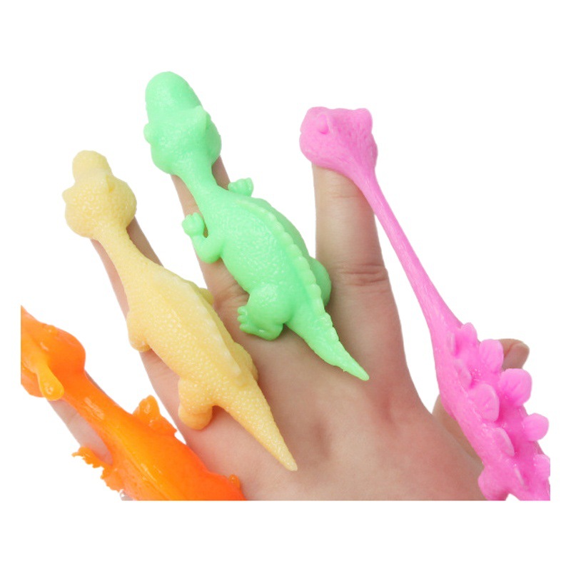 Finger catapult dinosaur fun puzzle decompression vent toy decompression pinch music finger Dart launch dinosaur