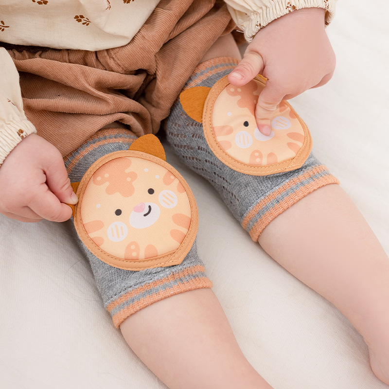 Picture of Baby's Knee Protector Baby's Summer Thin Class A Newborn Children's Learning Drop-resistant Knee Elbow Protector Learning Climbing Protector