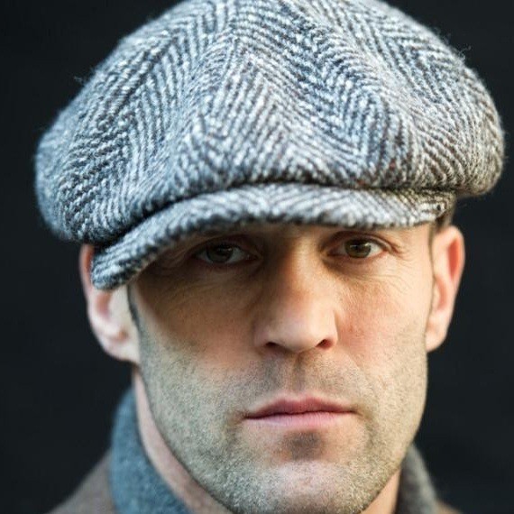 Picture of Retro spring and autumn casual wool British octagonal hat men's peaked cap beret men's trendy autumn and winter girls' newspaper Children's hat