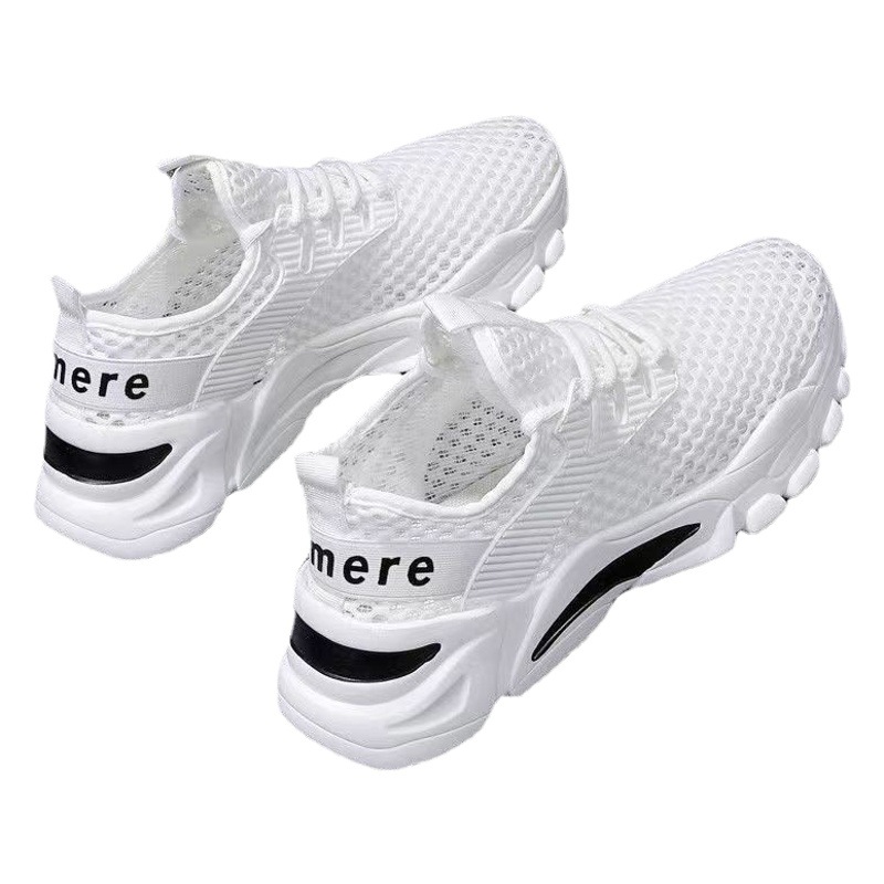 2023 Shoes Men's Breathable Mesh Shoes Men's Thick-soled Sports Casual Shoes All-match Men's Low-top Shoes Men's Torre Shoes