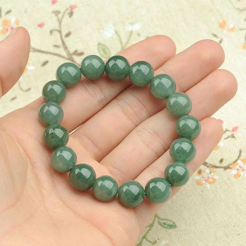 Picture of Jiyu Natural Jade Bracelet Oil Green Bracelet Myanmar Jade Jewelry Factory Live FC2120588