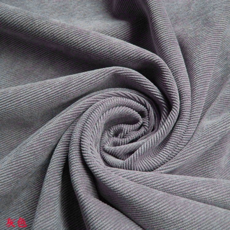in stock clothing pants clothing fabric children's clothing corduroy gray non-elastic 21 brocade polyester corduroy