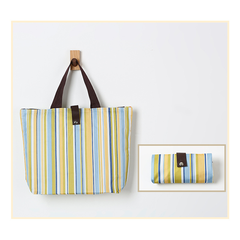 Picture of Oxford Cloth Foldableing Shopping Bag Satchel Shopping Bag Satchel Advertising Environmentally Friendly Foldableable Grocery Shopping Bag Customization