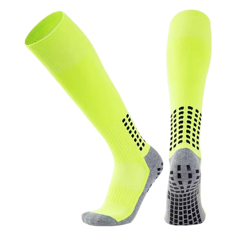 Men's Professional Sports Socks with Anti-Slip Grip, Thickened Over-The-Knee High Socks, Women's Towel Socks, Anti-Slip and Quick-Drying