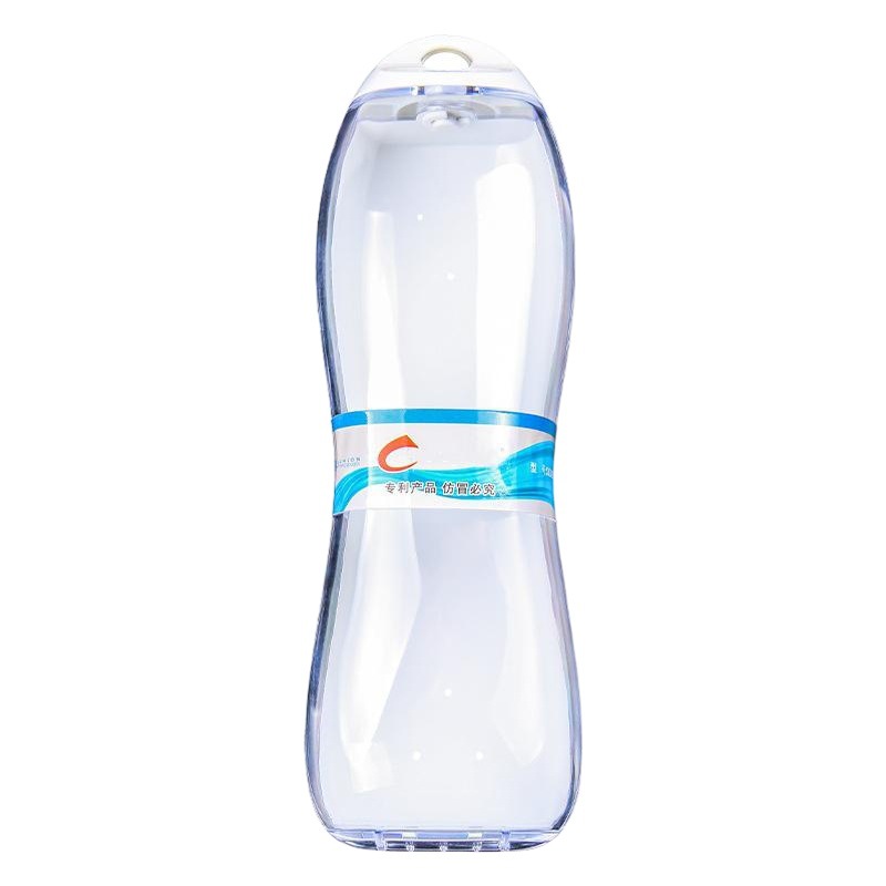Large Swimming Glasses Box Portable with Transparent Storage Box Plastic Box Large Frame Swimming Goggles Box Swimming Goggles Drainage Box