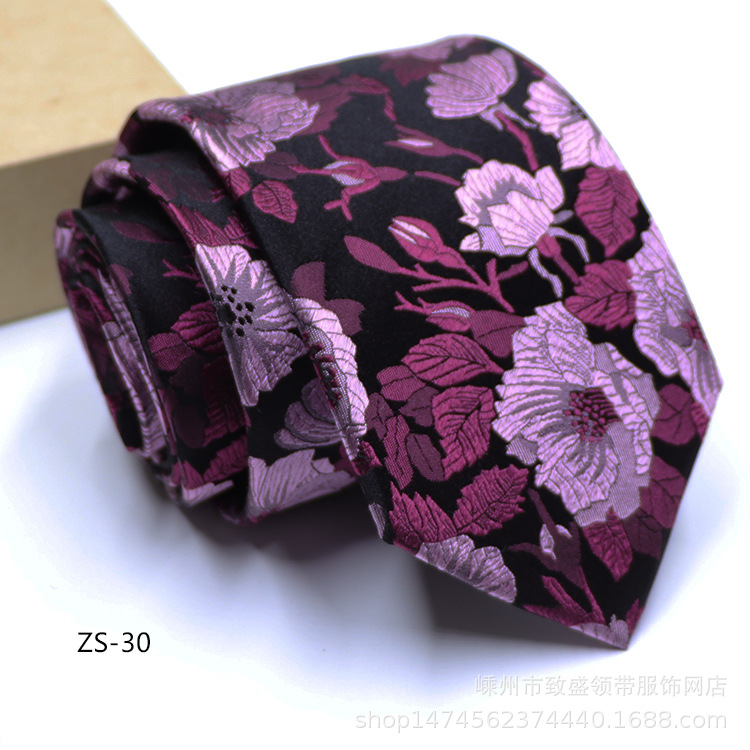 Picture of Tie Silk Silk Tie Men's Dress 8c Business Tie Factory Spot Wholesale