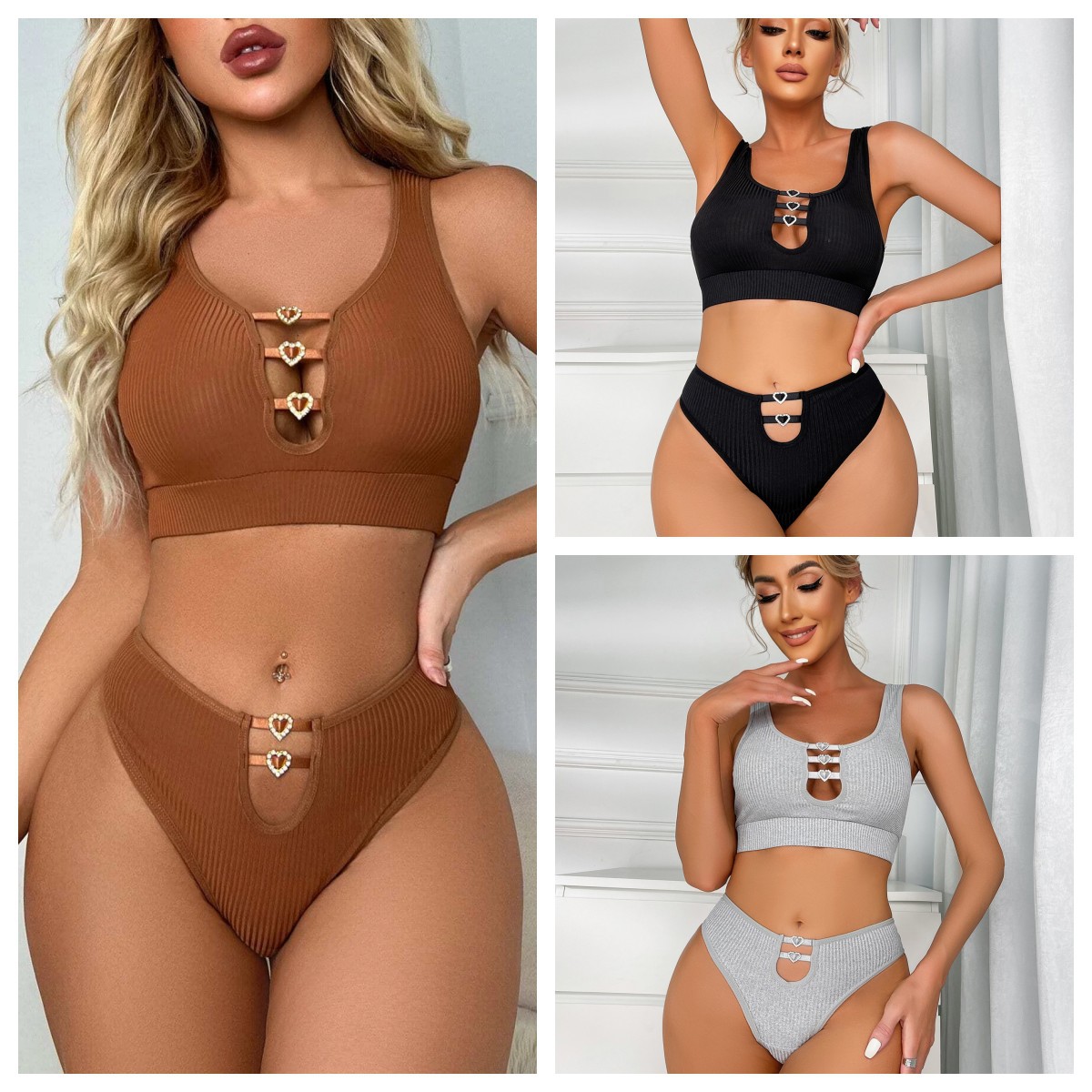 Amazon Sexy Lingerie Set European and American Sexy Lingerie Lace Sling Sexy Lingerie Set