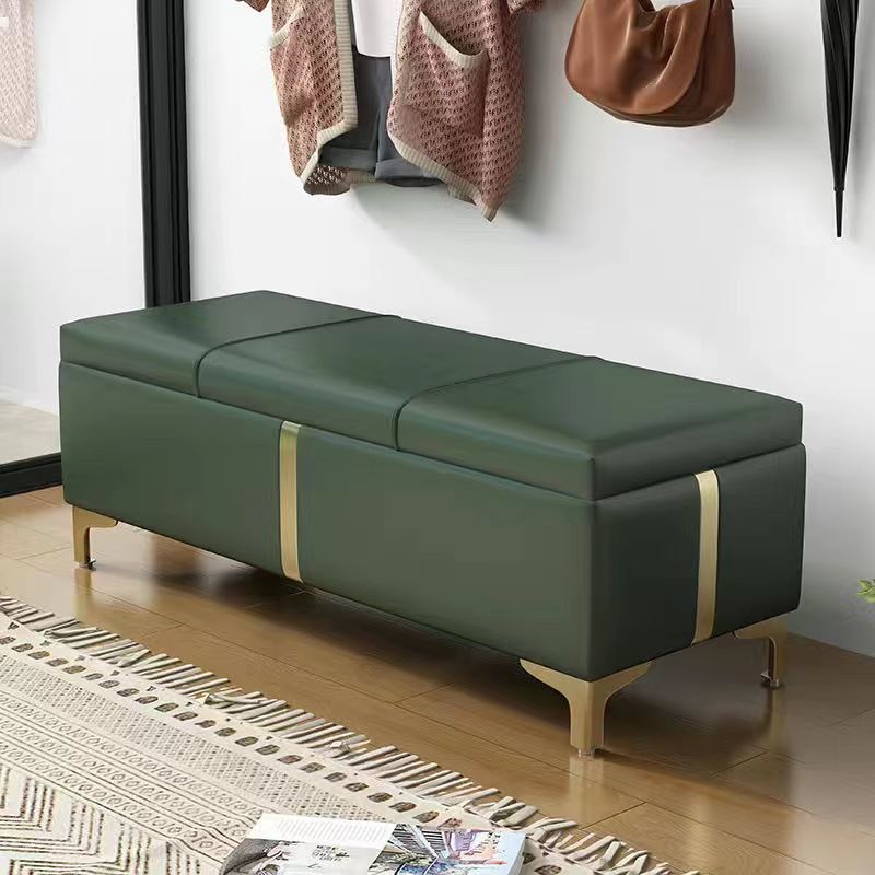 Picture of Shoe-Changing Bench for Home Entrance, Multifunctional Clothing Store Fitting Room, Long Storage Sofa Bench, Can Be Used as a Seat, Factory Supply