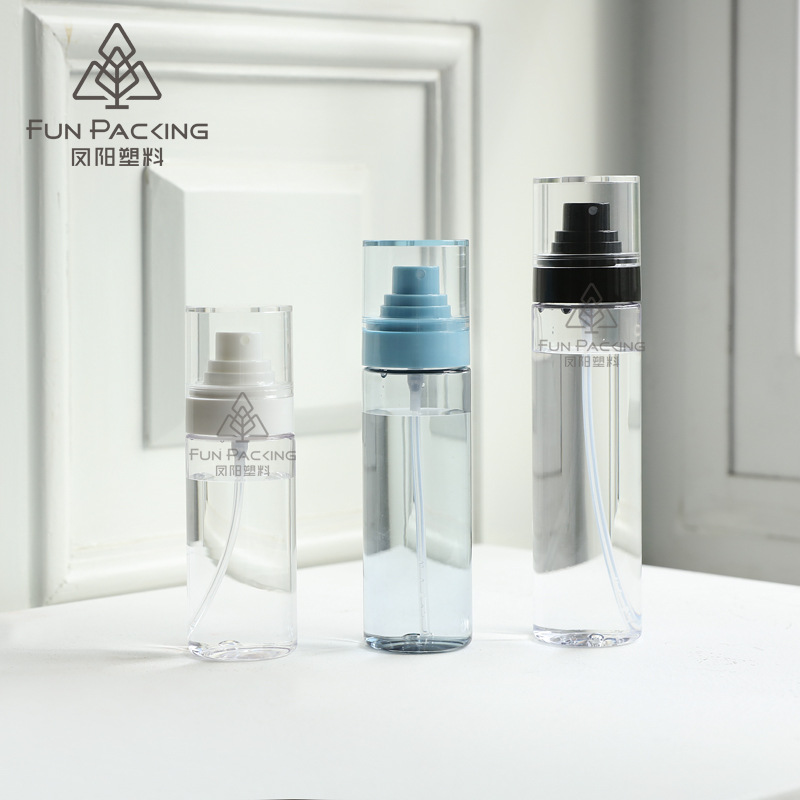 Picture of 36 Teeth petg Long Spray Bottle 100ml 120ml 80ml Fine Mist Pure Dew Spray Bottle Toner Bottle Bottled