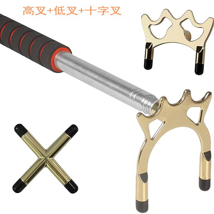 Picture of Telescopic pool cue support Telescopic frame rod Telescopic pool frame rod Billiard bridge rod Telescopic pool stick bridge Billiard support