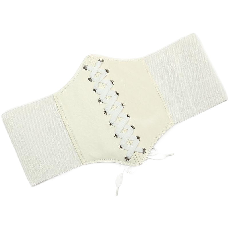 Cross-Border Popular Fashion New Strap Wide Version Women's Girdle Versatile Sweater Skirt Elastic Girdle Belt for Women