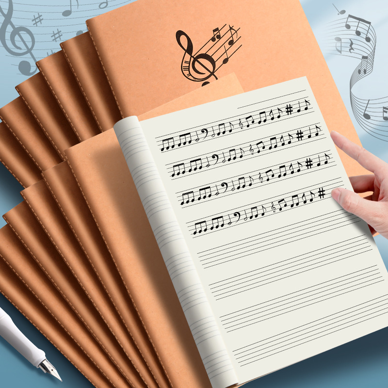 Children's General Music Knowledge 16K Piano Music Book Guitar Music Book Staff Music Exercise Book