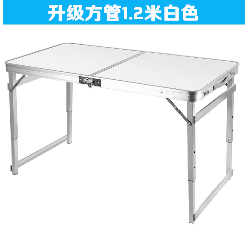 Picture of Outdoor Folding Table Aluminum Alloy Folding Table and Chair Portable Stall Table Foldable Table Exhibition Promotion Picnic Table