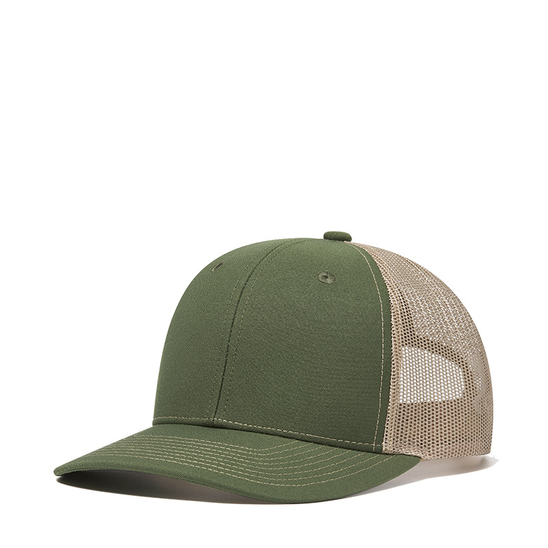 Picture of Wish Micro Bend Hat Rim Truck Hat Men's Outdoor Sun Shading Net Hat Mountaineering Fishing Truck Drivers Hat