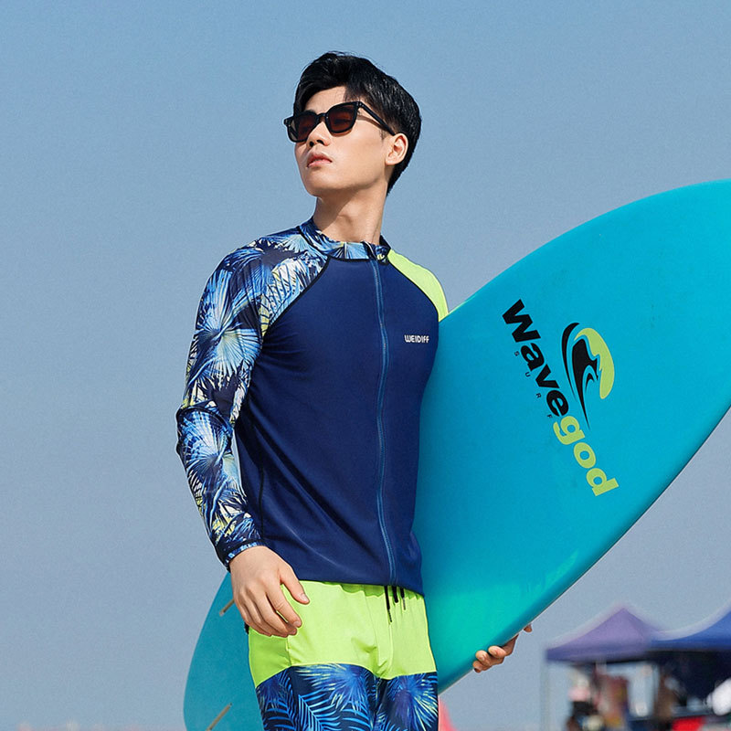 Diving suit male surfer suit split quick-dry sunscreen jellyfish long-sleeved trousers