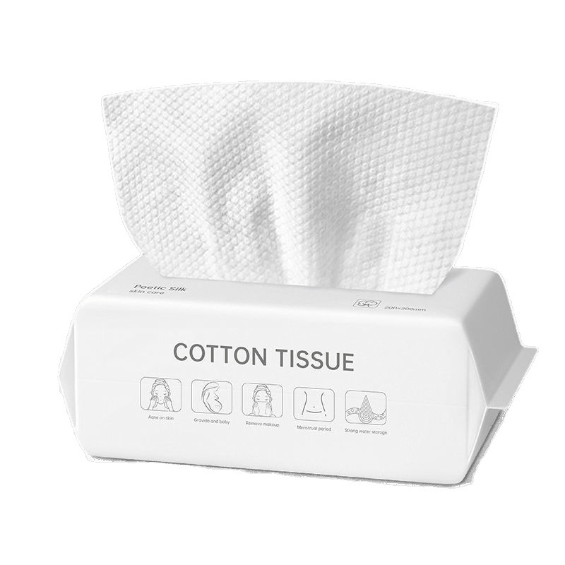 Picture of Wash towel disposable thickened hospital wash towel wet and dry dual-use paper cotton soft towel baby special foreign trade factory wholesale