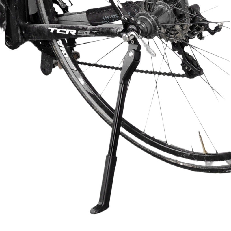 Road bike quick release carbon fiber bicycle foot support mountain bike rear support folding parking rack bicycle accessories