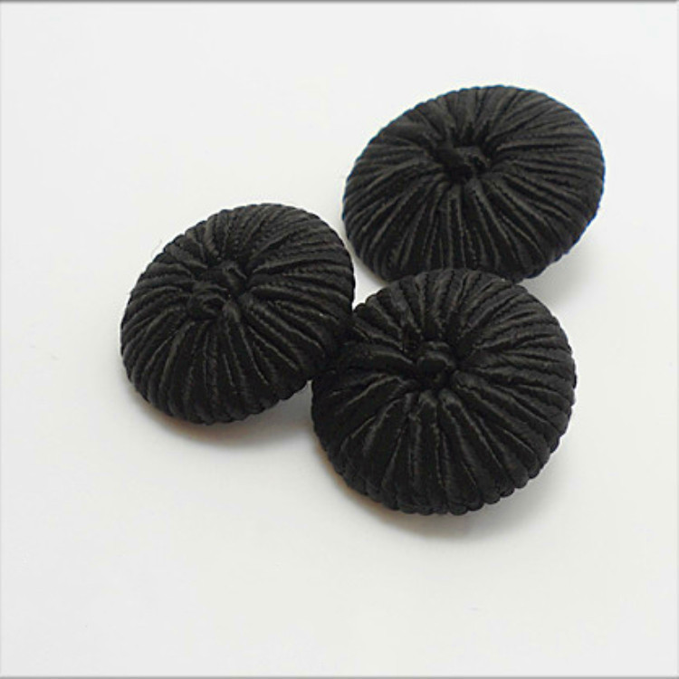Picture of Button Specializes in Hand-Decorated Buttons for Women's Outwears, Cashmere Sweaters, Mink Buttons, Black and White