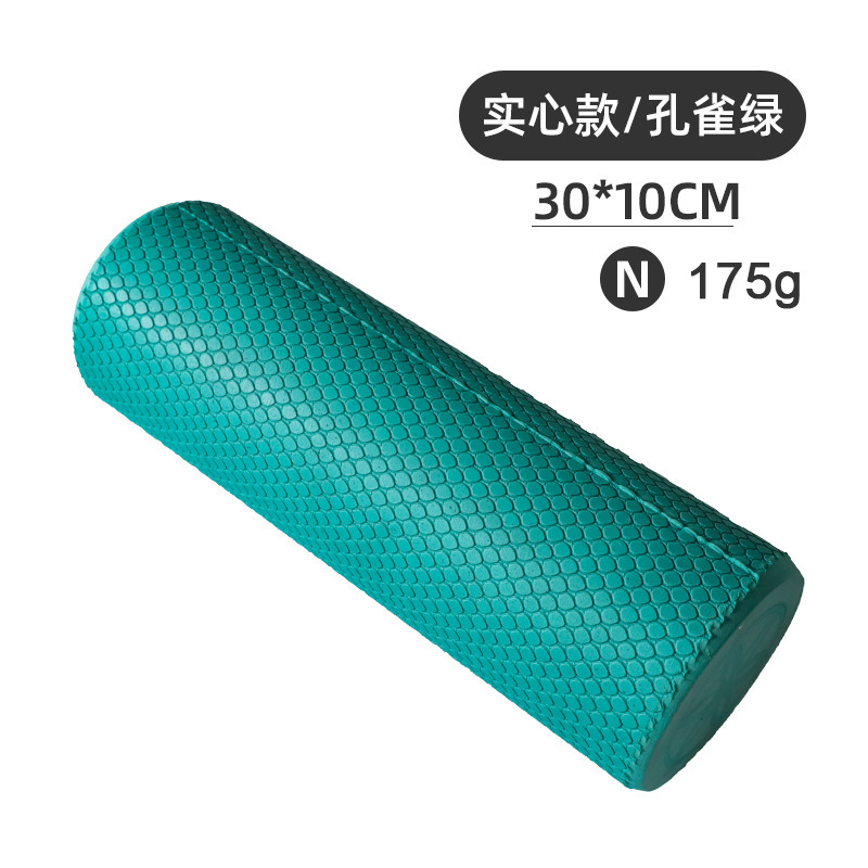 Picture of EVA foam shaft fitness body massage stick spike hollow column shaping yoga shaft pink fascia yoga column