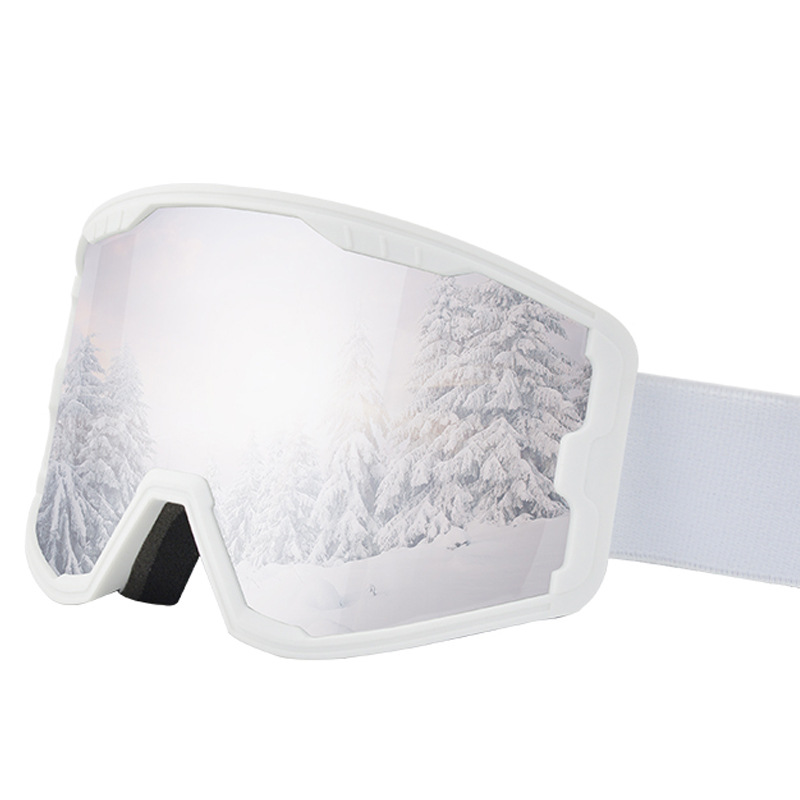 Picture of 2025 Large Cylindrical Ski Glasses Double-Layer Anti-Fog Large Field of View Snow Goggles Mountaineering Goggles Ski Goggles # 7073