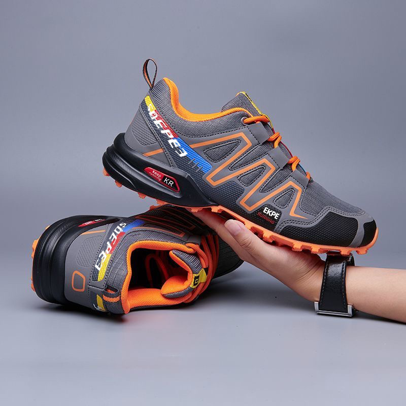 Foreign trade men's shoes manufacturers wholesale spring and autumn hiking shoes casual hiking sneakers trend personalized casual running shoes