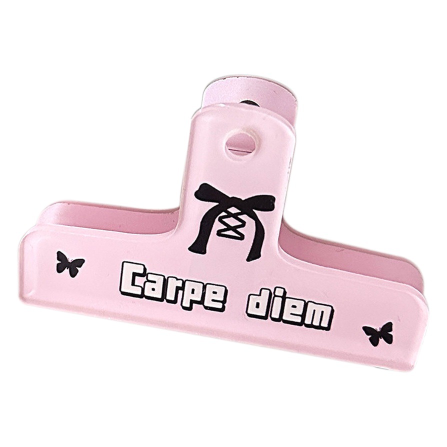 Tengyi original multifunctional acrylic clip ins cute simple hand account storage paper long tail clip folder