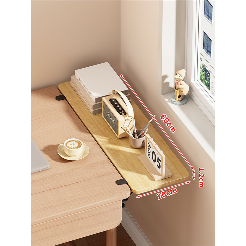 Picture of Desktop extension board, punching-free gap extension, expansion, computer desk hand rest, folding, lengthening, and widening panel