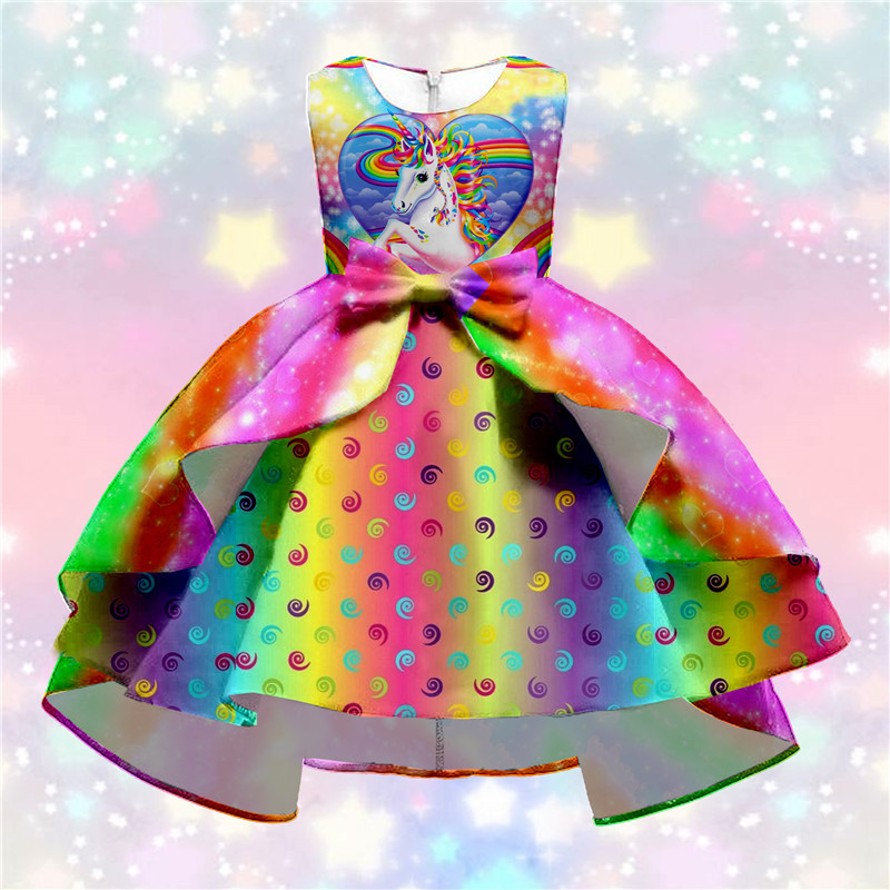 Picture of European and American New Elegant and Fashionable Female Princess Skirt European and American Style Girl's Fashionable Skirt with Puff Sleeves Lolita