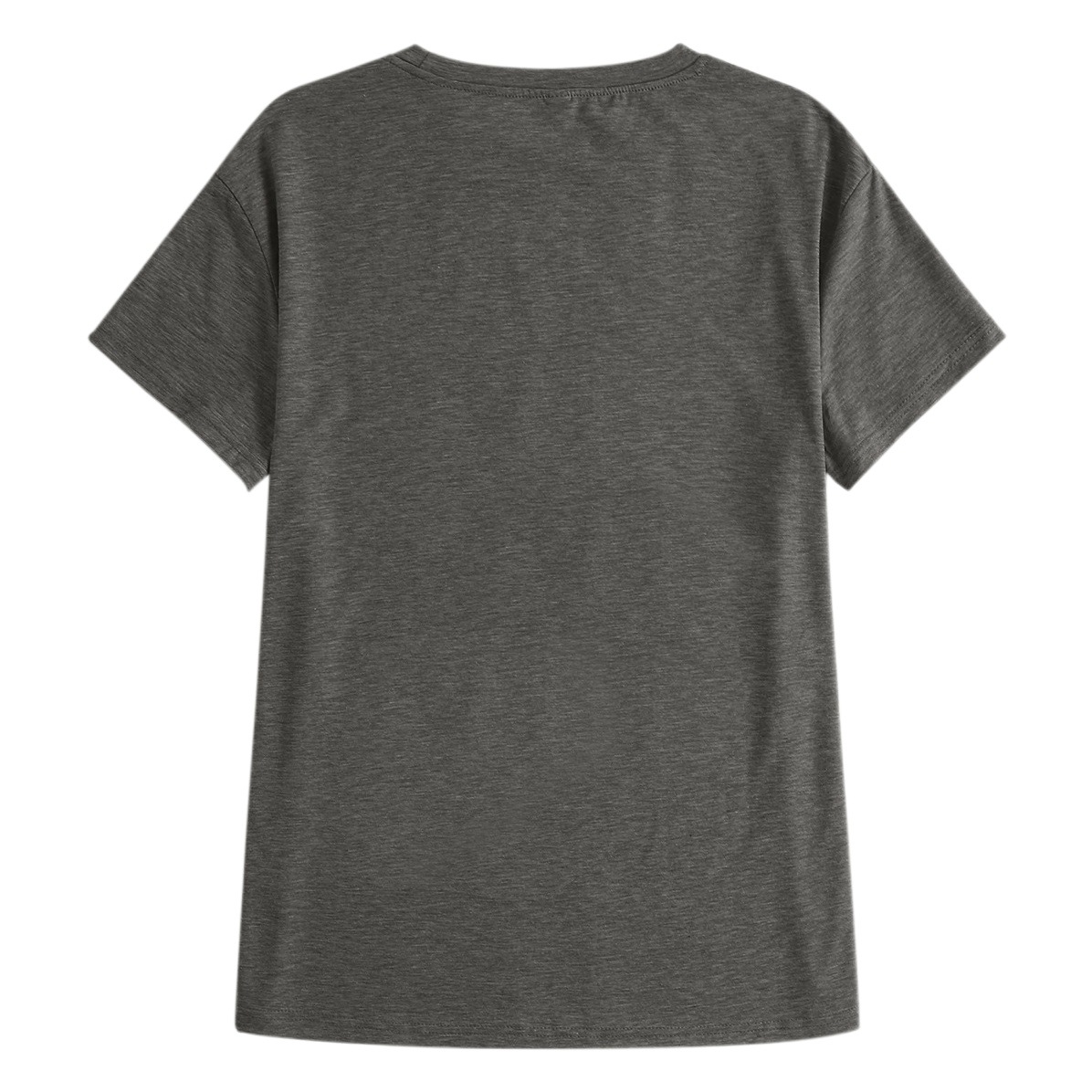 Spot cross-border wish ebay Amazon explosions European and American women's loose round neck anime bear short sleeve t-shirt women