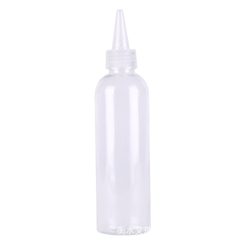 Spot Transparent Squeeze Tip Plastic Bottle Glue Soft Plastic Bottle Repackaged Dropper Bottle Pet Pigment Potion Dispensing Bottle