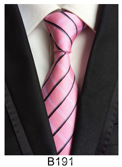 Picture of Tie Men's Casual Formal Wear Professional Business Men's Tie Polyester Silk Hand-Tied Tie Source Manufacturer Batch