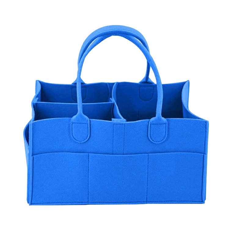 Picture of Felt Diaper Bag Newborn Diaper Bag Mother and Baby Storage Bag Mommy Bag Travel Storage Bag Wool Felt