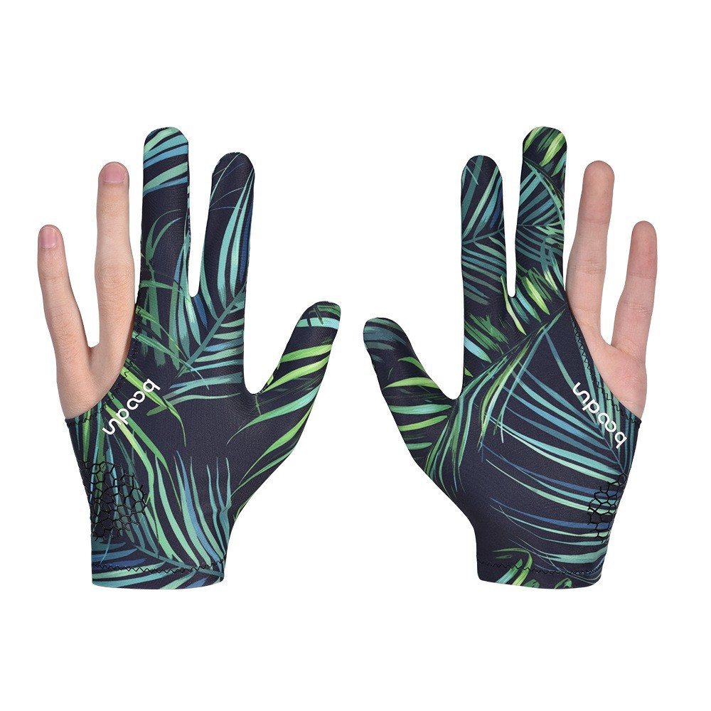 Picture of Cross-border New Billiards Gloves Three-finger Snooker Gloves High Elastic Sweat-absorbent Wear-resistant Billiards Gloves Single Pack